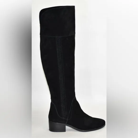 🔥Vince Camuto | Kochelda Over the Knee Black Suede Size 10 Boots