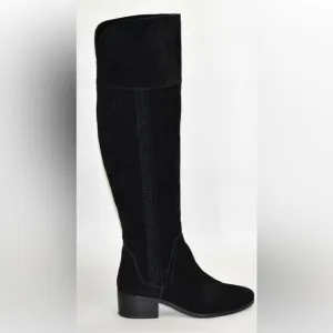 🔥Vince Camuto | Kochelda Over the Knee Black Suede Size 10 Boots