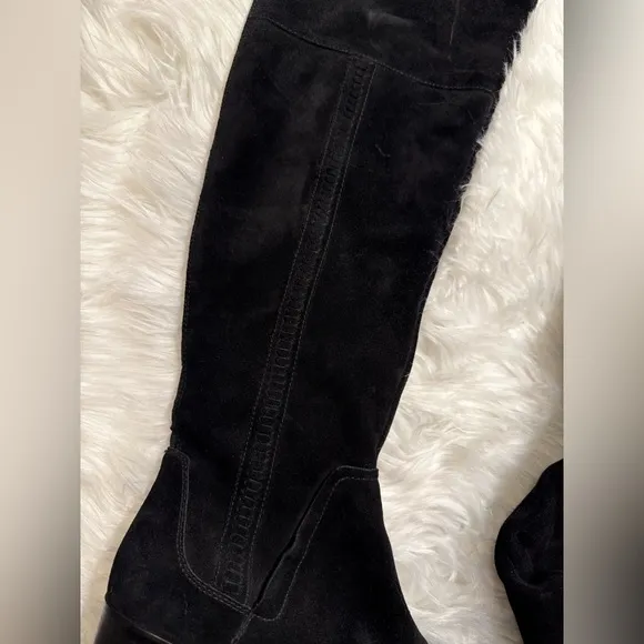🔥Vince Camuto | Kochelda Over the Knee Black Suede Size 10 Boots