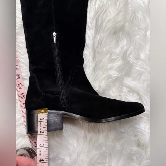 🔥Vince Camuto | Kochelda Over the Knee Black Suede Size 10 Boots