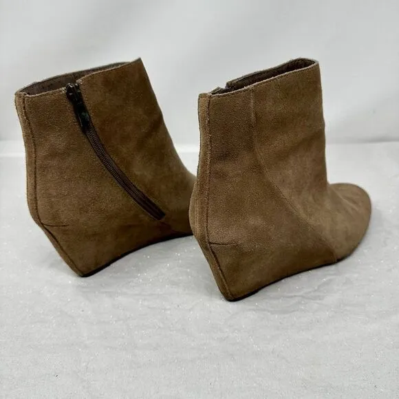 Vince Camuto Melisi Wedge Booties- Size 10
