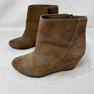 Vince Camuto Melisi Wedge Booties- Size 10