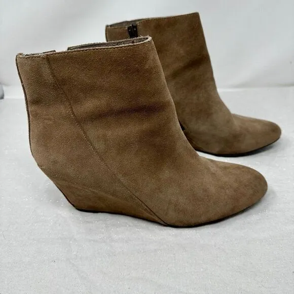 Vince Camuto Melisi Wedge Booties- Size 10