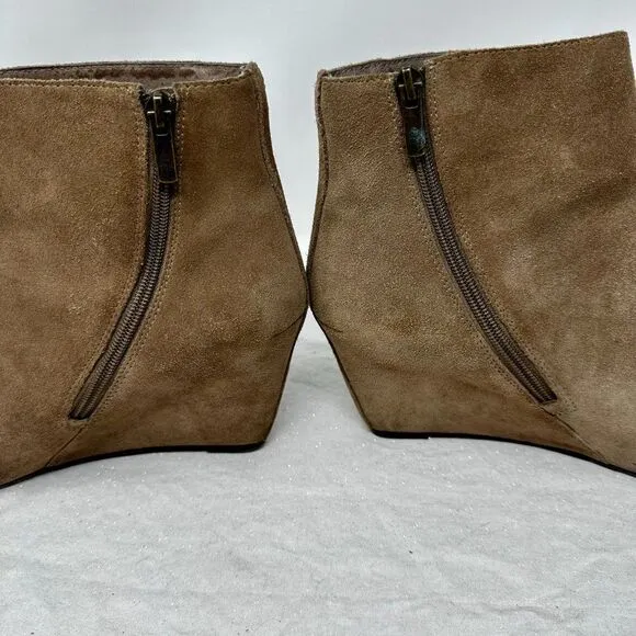 Vince Camuto Melisi Wedge Booties- Size 10