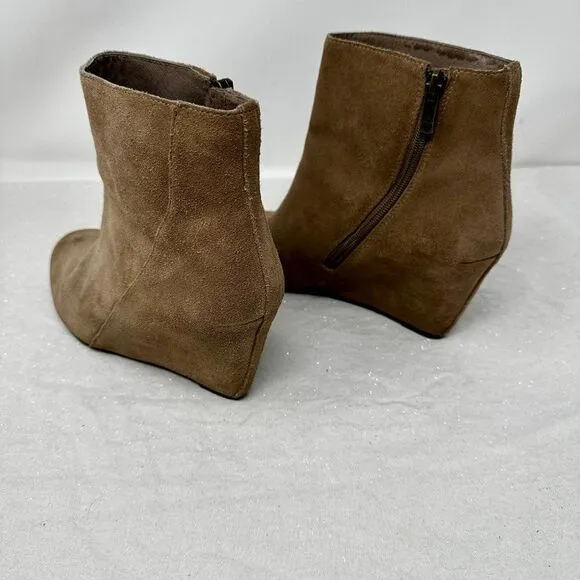 Vince Camuto Melisi Wedge Booties- Size 10