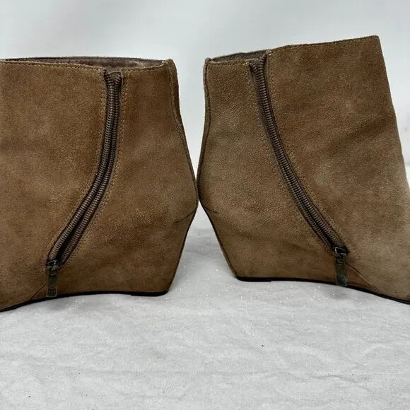Vince Camuto Melisi Wedge Booties- Size 10