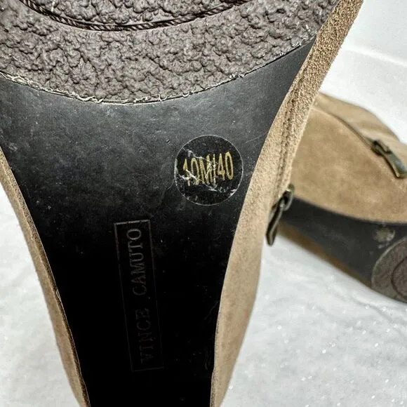 Vince Camuto Melisi Wedge Booties- Size 10