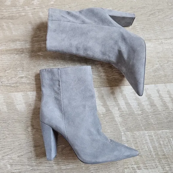 Vince Camuto Membidi Suede Leather Ankle Boots
