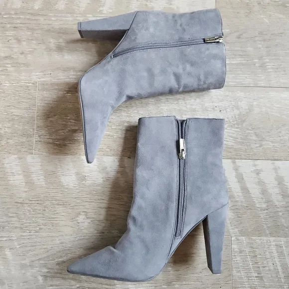 Vince Camuto Membidi Suede Leather Ankle Boots