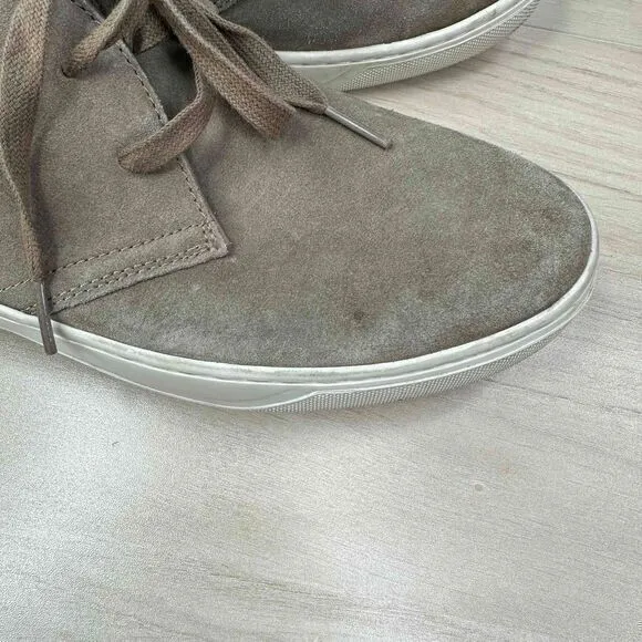 Vince Shoes Men's‎ 8.5M Tan Suede Lace Up Casual Mid Top Sneaker Chukka Boots