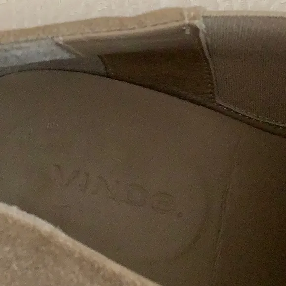 VINCE. Suede booties,size 8.5