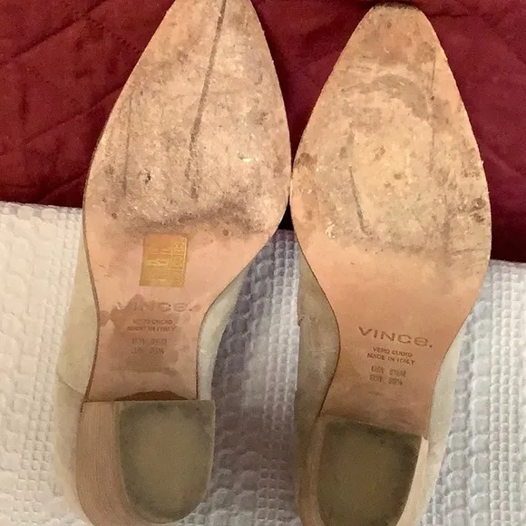 VINCE. Suede booties,size 8.5