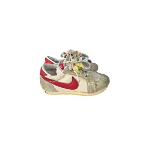 Vintage 1970s-1980s Nike Toddler Cortez Shoes – Retro Red Swoosh – Size 5C