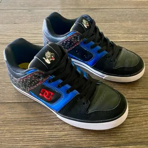 Vintage DC Men’s Pure Travis (PT) Pastrana Shoes Sz 10 Blue Black Squirrel RARE