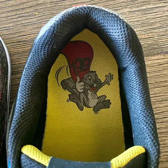 Vintage DC Men’s Pure Travis (PT) Pastrana Shoes Sz 10 Blue Black Squirrel RARE