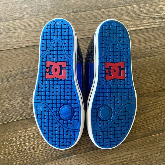 Vintage DC Men’s Pure Travis (PT) Pastrana Shoes Sz 10 Blue Black Squirrel RARE