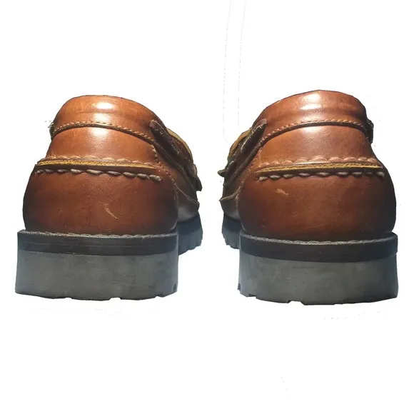 🔥Vintage🐎Polo RL tassel mock toe slip on shoes