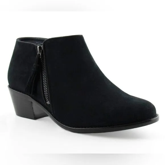 VIONIC Joy Serena Black Ankle Boots