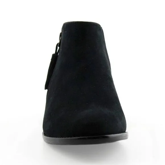 VIONIC Joy Serena Black Ankle Boots