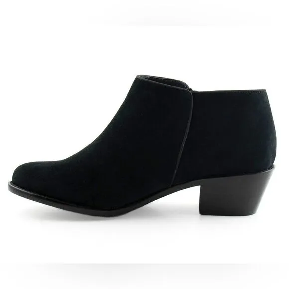VIONIC Joy Serena Black Ankle Boots
