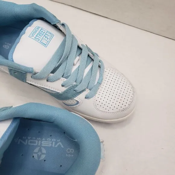 VISION STREET WEAR Shoes Blue White Mesh Since 76