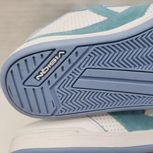VISION STREET WEAR Shoes Blue White Mesh Since 76