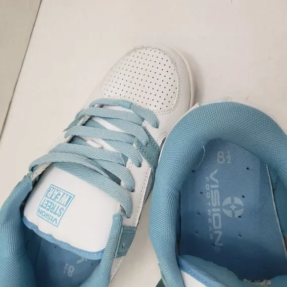 VISION STREET WEAR Shoes Blue White Mesh Since 76