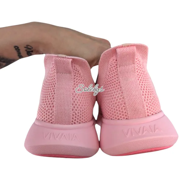 Vivaia Urban Mesh Sliders Candy Pink Hands Free Sneaker Womens EU 41 US 9.5