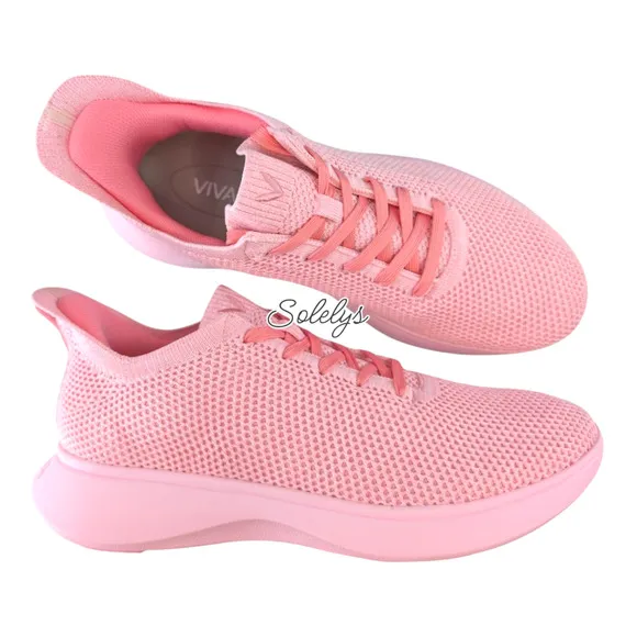 Vivaia Urban Mesh Sliders Candy Pink Hands Free Sneaker Womens EU 41 US 9.5