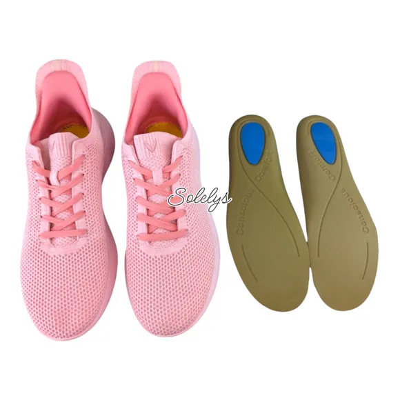 Vivaia Urban Mesh Sliders Candy Pink Hands Free Sneaker Womens EU 41 US 9.5