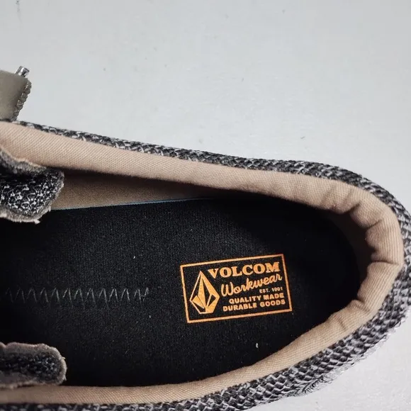 Volcom Workwear Chill Shoes Mens 11 Multi Slip Resistant Rubber Sole Slip On