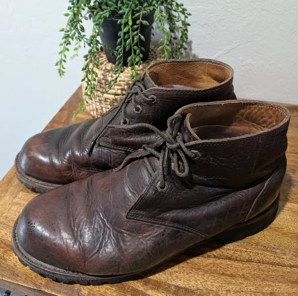 VTG Chippewa Leather Chukka Boots,  Made In USA 10.5D