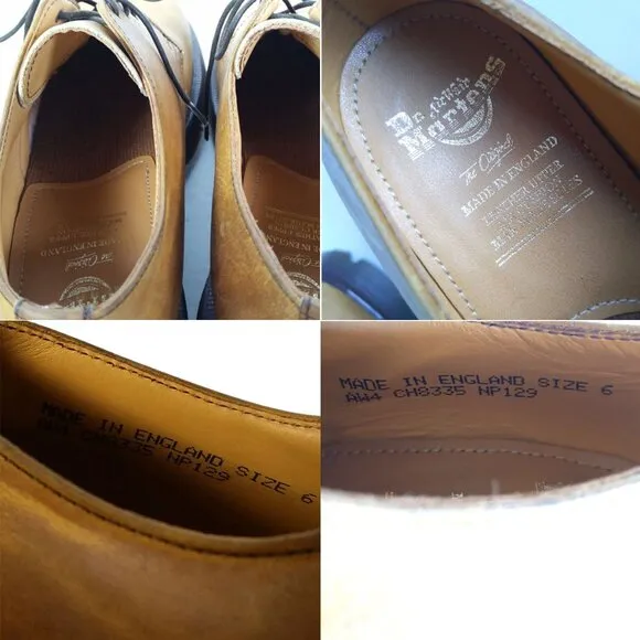 VTG DR. MARTENS Platform Oxfords  Y2K 90's  | Made in England Size 6 UK