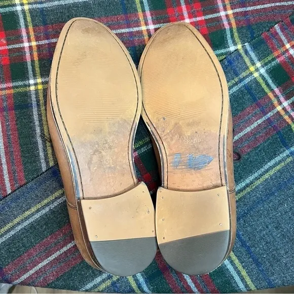 Warfield &amp; Grand Brown Leather Dvlen Oxford Dress Shoes 13