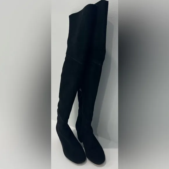 WHITE HOUSE BLACK MARKET Zahra Over-the-Knee Boots, Size 8.5