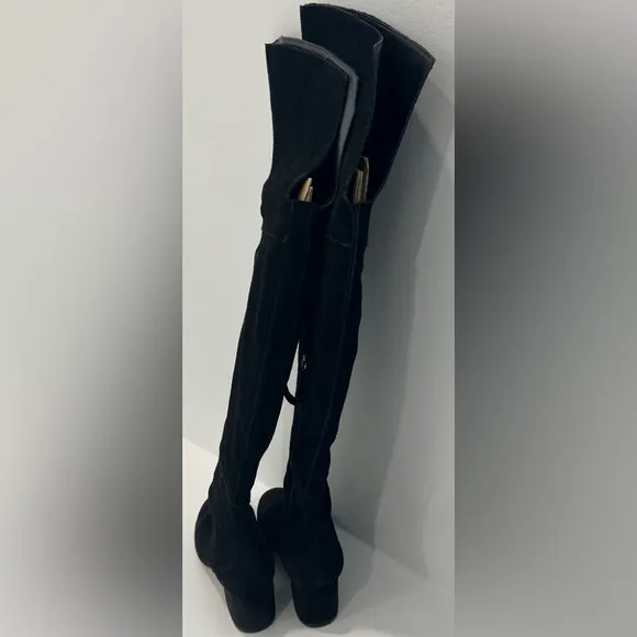 WHITE HOUSE BLACK MARKET Zahra Over-the-Knee Boots, Size 8.5
