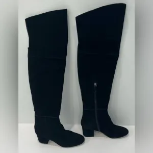 WHITE HOUSE BLACK MARKET Zahra Over-the-Knee Boots, Size 8.5