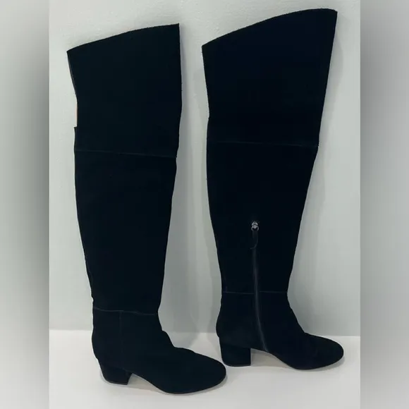 WHITE HOUSE BLACK MARKET Zahra Over-the-Knee Boots, Size 8.5