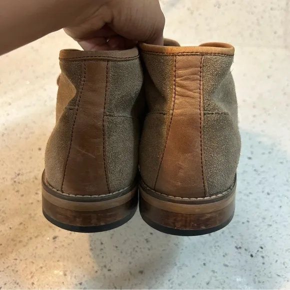 Wolverine 1883 Leather Suede Lace Up Chukka Boots Tan 10.5​​​