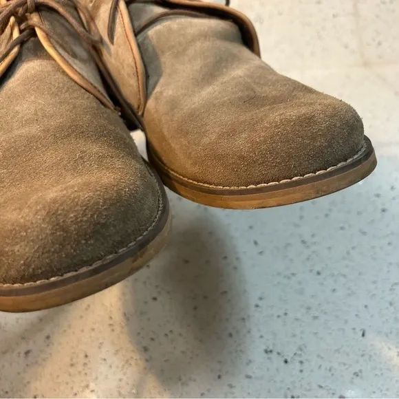 Wolverine 1883 Leather Suede Lace Up Chukka Boots Tan 10.5​​​
