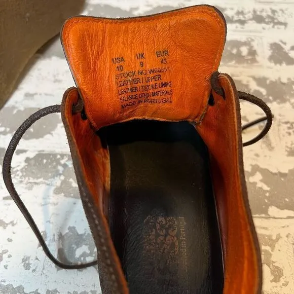 Wolverine leather shoes