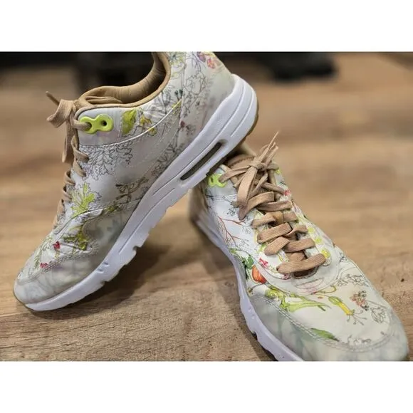Women NIKE AIR MAX Shoes 1 ULTRA  &quot;LIBERTY OF LONDON&quot; Size‎ 8