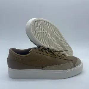 Women’s Blazer Low Platform Brown/White DJ0292-200 NWOB
