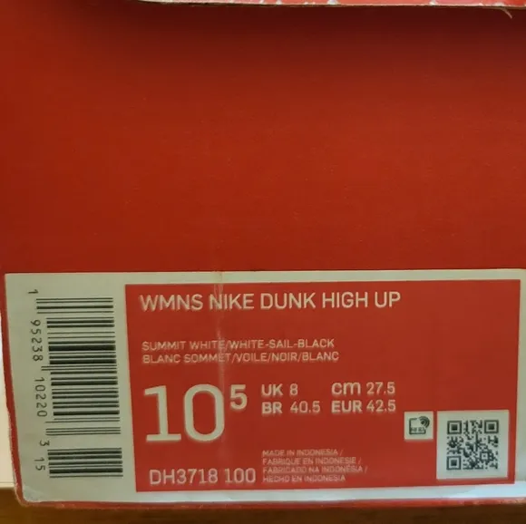 Women’s Nike Dunk High Rebel 'Summit White'‎