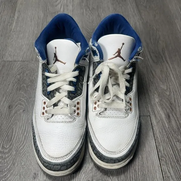 Youth Nike Air Jordan 3 Retro GS Washington Wizards Sneakers Shoes DM0967-148 5Y