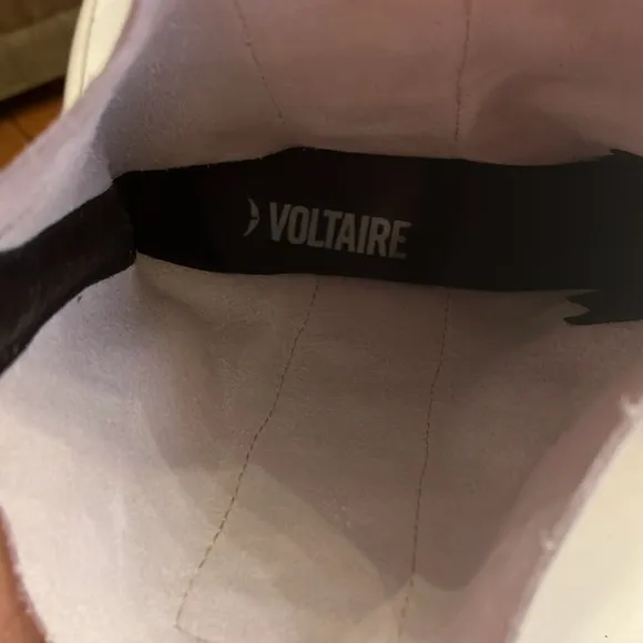 Zadig and Voltaire Suede Cowgirl Bootie As new size 39/8.5 Bone Ladies