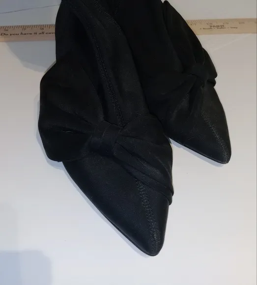 ZARA BASIC SOCK BOOTS OVER‎ THE KNEE SZ EU 40