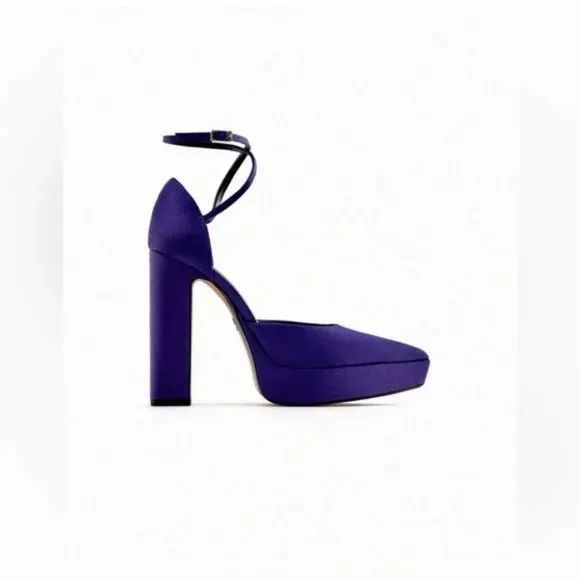 ZARA HEELED PLATFORM SHOES